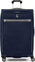 Travelpro Platinum Elite Softside Expandable Checked Luggage, 8 Wheel Spinner by Travelpro