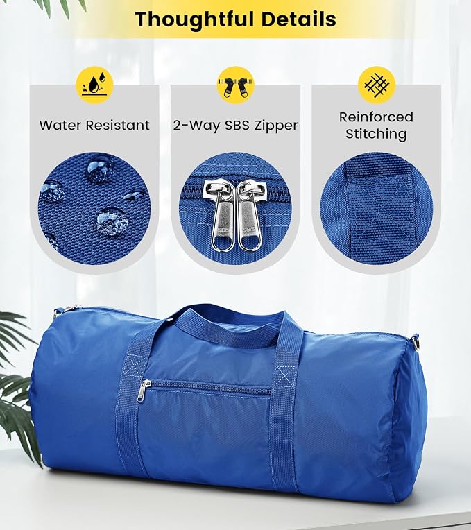 Vorspack Duffel Bag 20-24-28 Inches Foldable Gym Bag - Image 4
