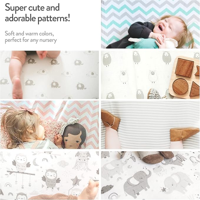 Pack and Play Sheets Fitted – Compatible - Image 8