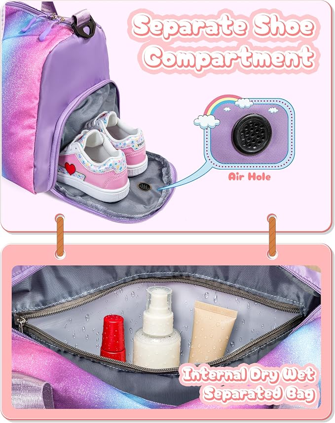 Girly Girl Stuff-Girl Gym Bag - Image 7