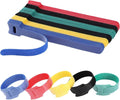 150PCS 8 Inch Cable Ties Reusable Multi-Purpose Wire Ties Cord Organizer by SyncYourLifeWithMVYC