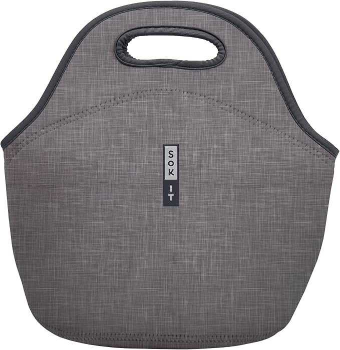Sok It LunchTote Zippered Bag Insulated Neoprene Caddy by SokIt