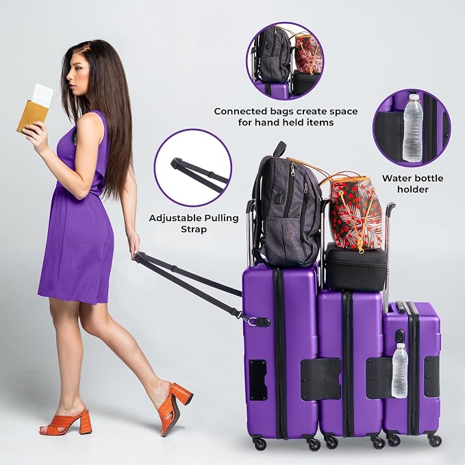 Tach V3.1 Hard Shell 3 Piece Luggage Set - Image 6