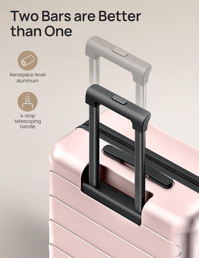 Carry on Luggage 22 X 14 X 9 Airline Approved, 20 Inch Luggage - Image 5