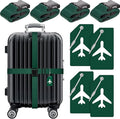 Weewooday 8 Pcs Luggage Straps Suitcase Tags Set by Weewooday