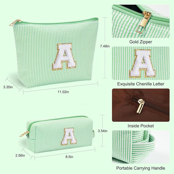 YOOLIFE 2 Travel Makeup Bags for Women - Image 3
