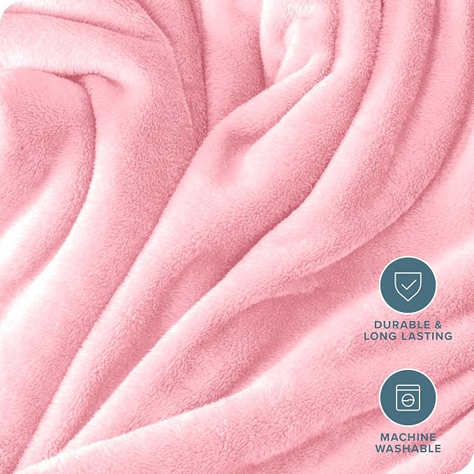 Bare Home Fleece Blanket - Image 5