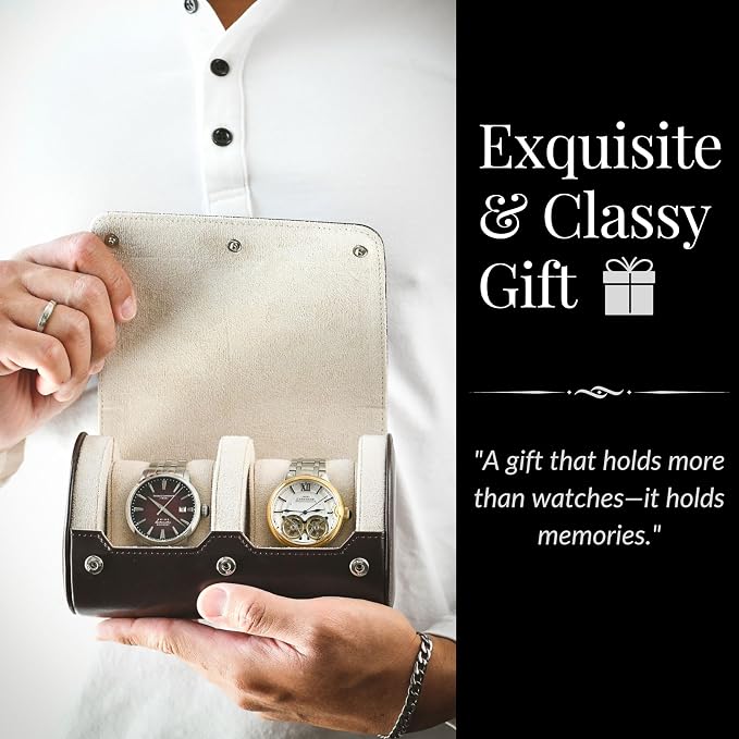 2 Watch Travel Case for Men - Image 2