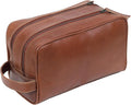 VC VINTAGE COUTURE Leather Toiletry Bag by VCVINTAGECOUTURE