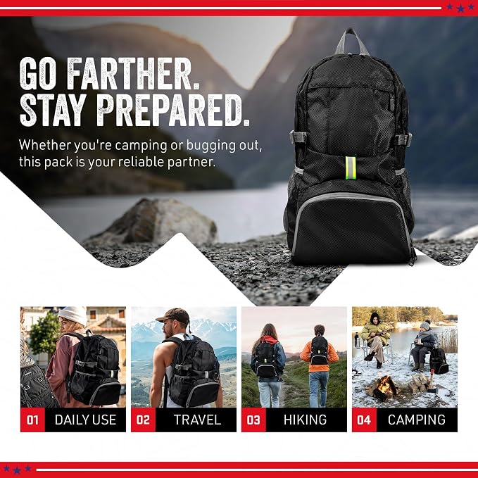 Ready Pack 35L — Foldable Backpack - Image 2