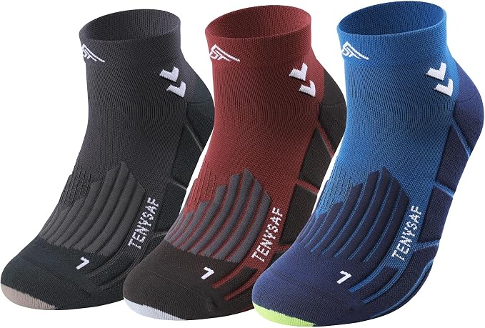 Compression Sport Running Socks: Athletic Socks by TENYSAF%C2%AE