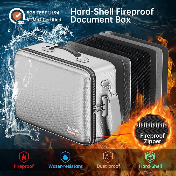 DocSafe Fireproof Document Box - Image 2