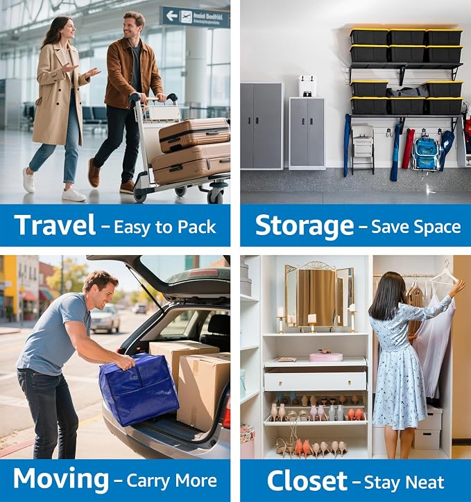 6 Pack Heavy Duty Moving Bags - Image 6