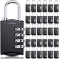 Moxweyeni 30 Pcs 4 Digit Combination Lock Small Combo Luggage Number Locks by Moxweyeni
