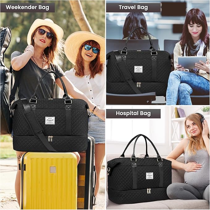 LOVEVOOK Travel Duffle Bag, Weekender Bags - Image 6