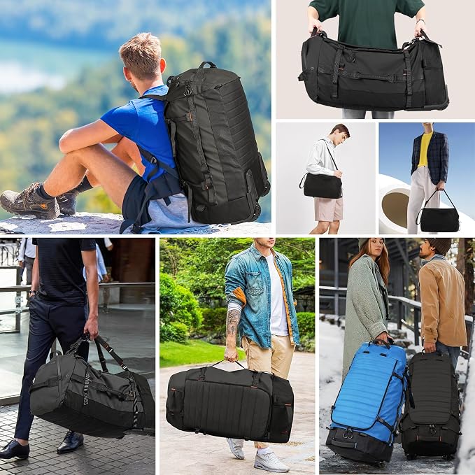 Vomgomfom 86L Collapsible Wheeled Luggage - Image 2