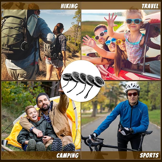 12 Pcs Silicone Collapsible Cup 7.04 oz Folding Camping Travel Collapsible - Image 5