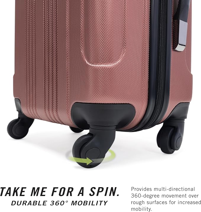 Kenneth Cole REACTION Out of Bounds Lightweight Hardshell 4-Wheel Spinner - Image 4