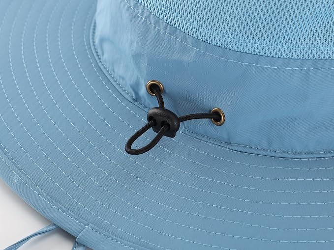 Home Prefer UPF 50+ Men's Sun Hat Wide Brim Bucket Hat UV Protection Hat - Image 6