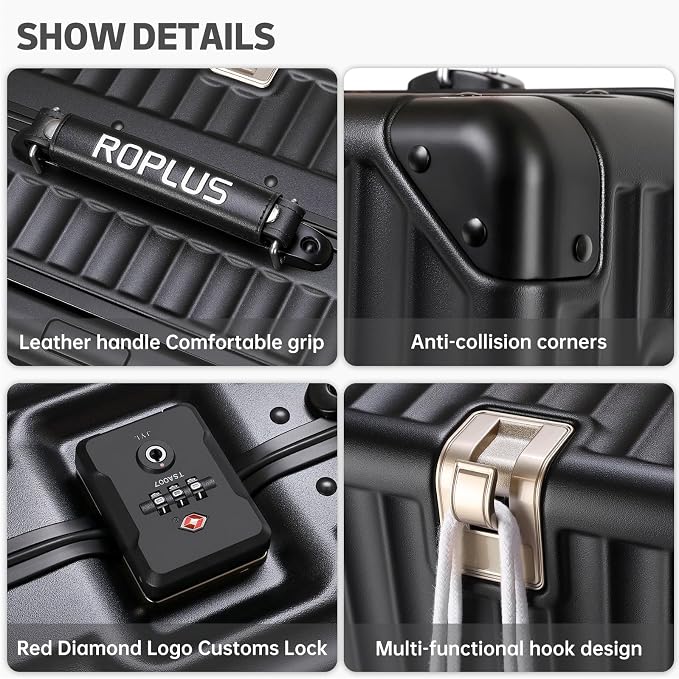 Aluminium Frame Checked-Luggage - Image 5