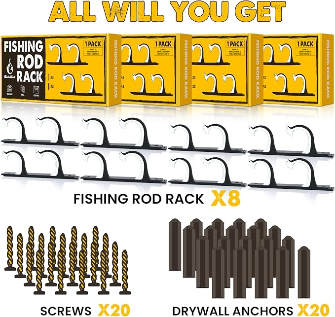 QudraKast Horizontal Fishing Rod Holder - Image 7