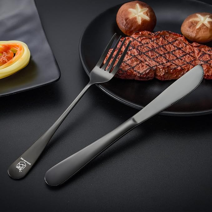 Boulder Bee | Travel Utensils Set | Reusable Camping Cutlery Set | Stainless - Image 3