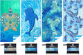 Microfiber Thin Lightweight Beach Towel Sand Free Quick Dry Absorbent Compact by WIDDONEN