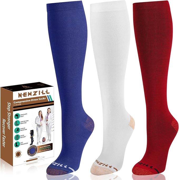 NEWZILL Copper Compression Socks by NEWZILL