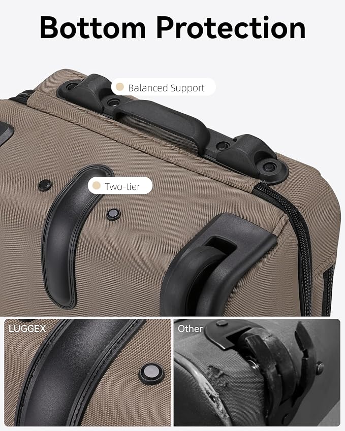 LUGGEX Underseat Carry On Luggage - Image 9