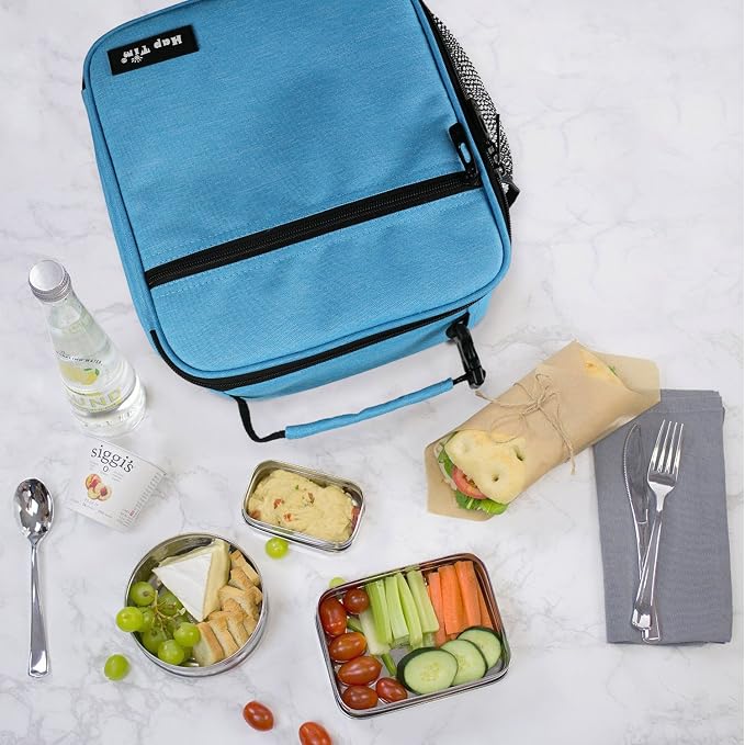 Hap Tim Insulated Lunch Bag for Men Women, Reusable Lunch Box, Spacious - Image 6