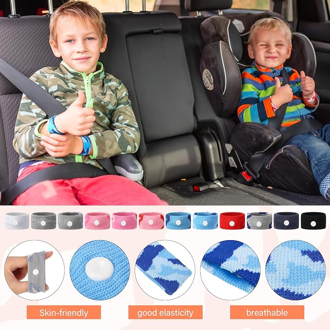 Zhanmai 12 Pairs Motion Sickness Bands - Image 5