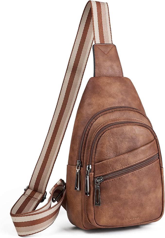 Sling Bag Crossbody Bags for Women Small Cross Body Bag Fanny Packs Chest Sling by Mroede