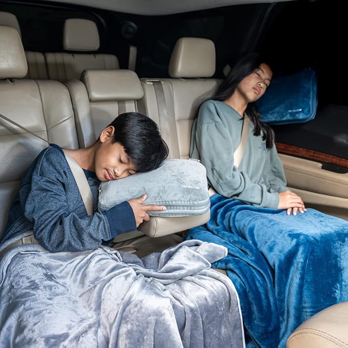 Travel Pillow and Blanket Set - Image 9