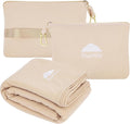 BlueHills Travel Blanket Pillow Compact Lightweight Pocket Size Airplane by BlueHills