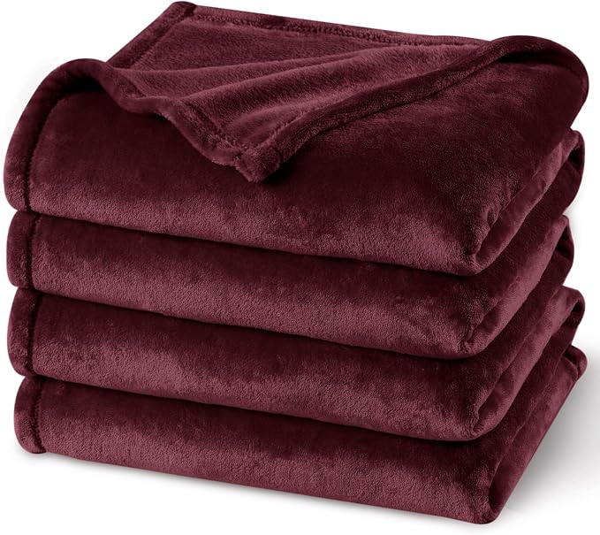 PHF Ultra Soft Fleece Blanket Twin Size, No Shed No Pilling Luxury Plush Cozy by PHF