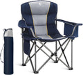 LET'S CAMP Folding Camping Chair Oversized Heavy Duty Padded Outdoor Chair by LETSCAMP