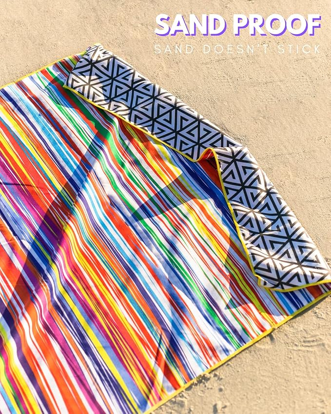 ECCOSOPHY Microfiber Beach Towel - Image 3