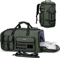WITZMAN Travel Duffel Bags for Men Large Carry On Weekender Overnight Bag 3 in by WITZMAN
