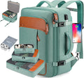 Travel Laptop Backpack, 42L Carry on Luggage, Flight Approved Expandable by BAGPARKK