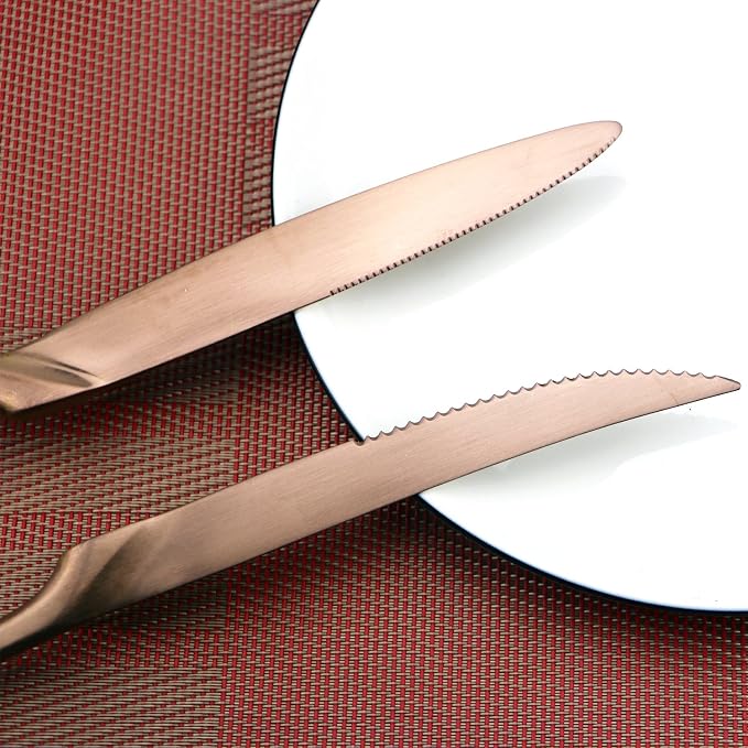 6-Piece Flatware Set, Extra Thick Heavy Duty - Image 2
