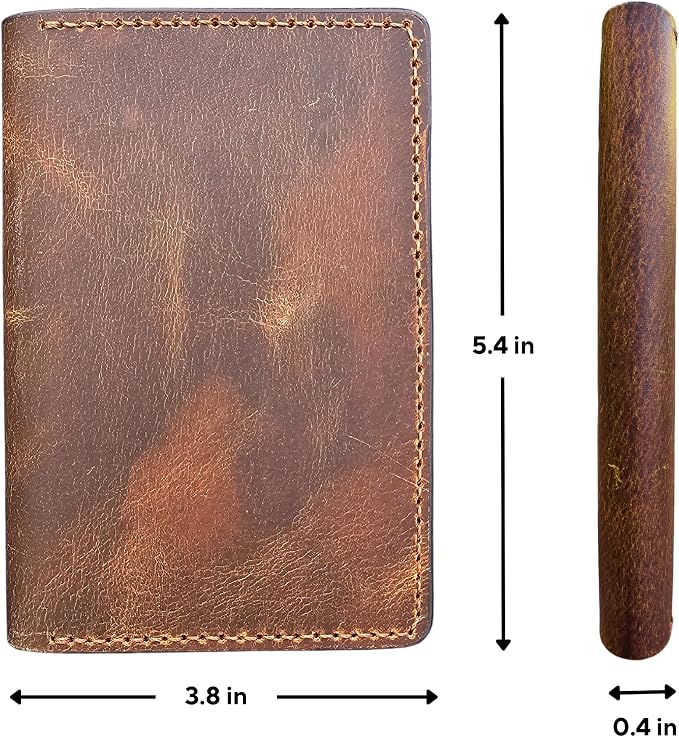 Leather Passport Holder for Men and Women - Image 4