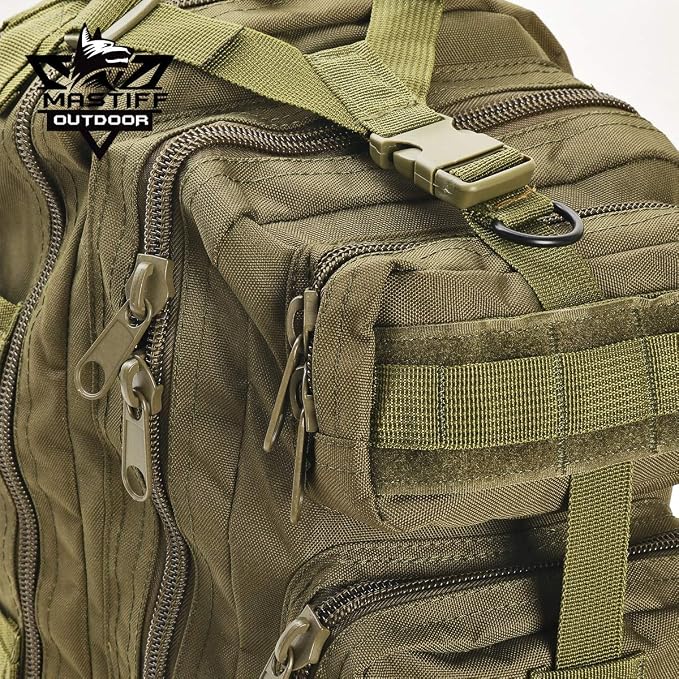 Military Tactical Pack Backpack Army Molle Bug Out Bag Small Rucksack Outdoor - Image 5