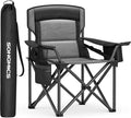 SONGMICS Oversized Lumbar Support Camping Chair, Heavy-Duty Outdoor Folding by SONGMICSbySONGMICSHOME