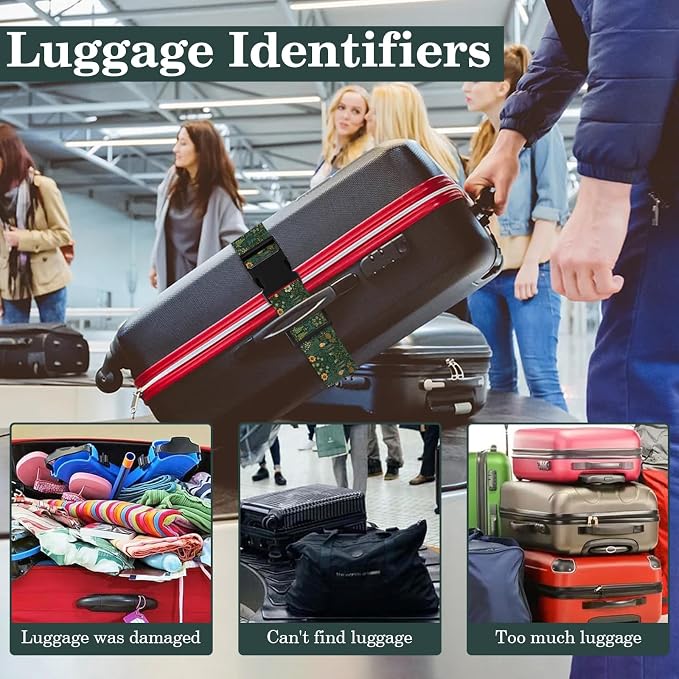 Luggage Straps for Suitcases TSA Approved, Luggage Identifiers for Suitcase - Image 6