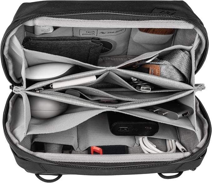Peak Design Tech Pouch, Electronics Organizer - Image 2