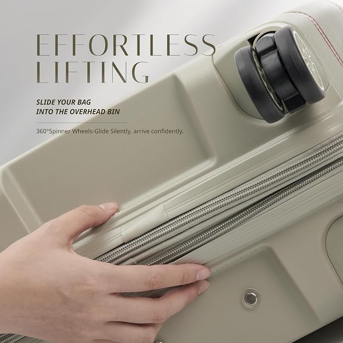 Verage Florence Hardside Carry-On Luggage - Image 8