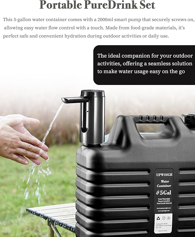 Portable 5 Gallon Water Jug - Image 4