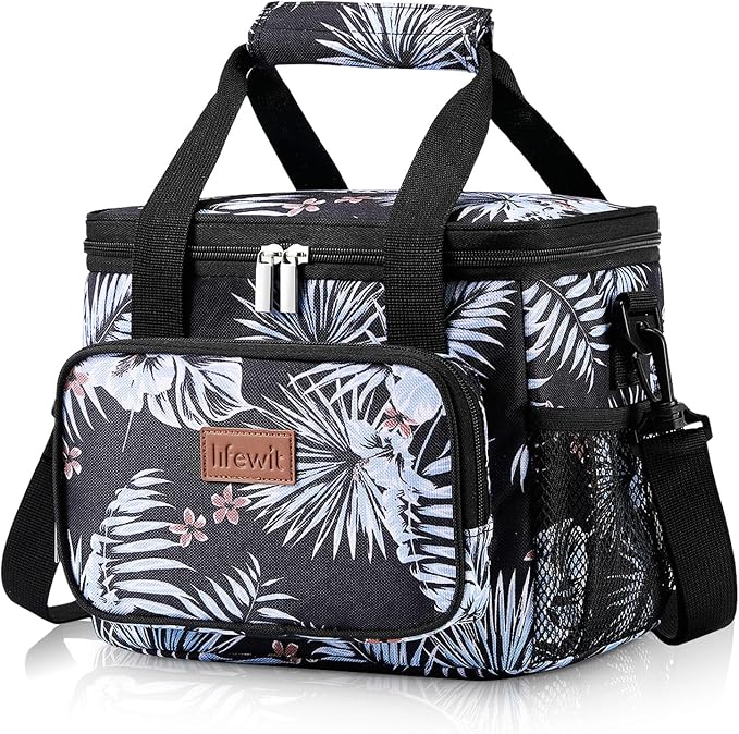 Lifewit Medium Lunch Bag Insulated Lunch Box Soft Cooler Cooling Tote by Lifewit
