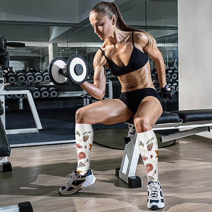 CHARMKING Compression Socks for Women & Men Circulation 15-20 mmHg is Best - Image 4