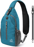 WATERFLY Crossbody Sling Backpack Sling Bag Travel Hiking Chest Bag Daypack by Waterfly